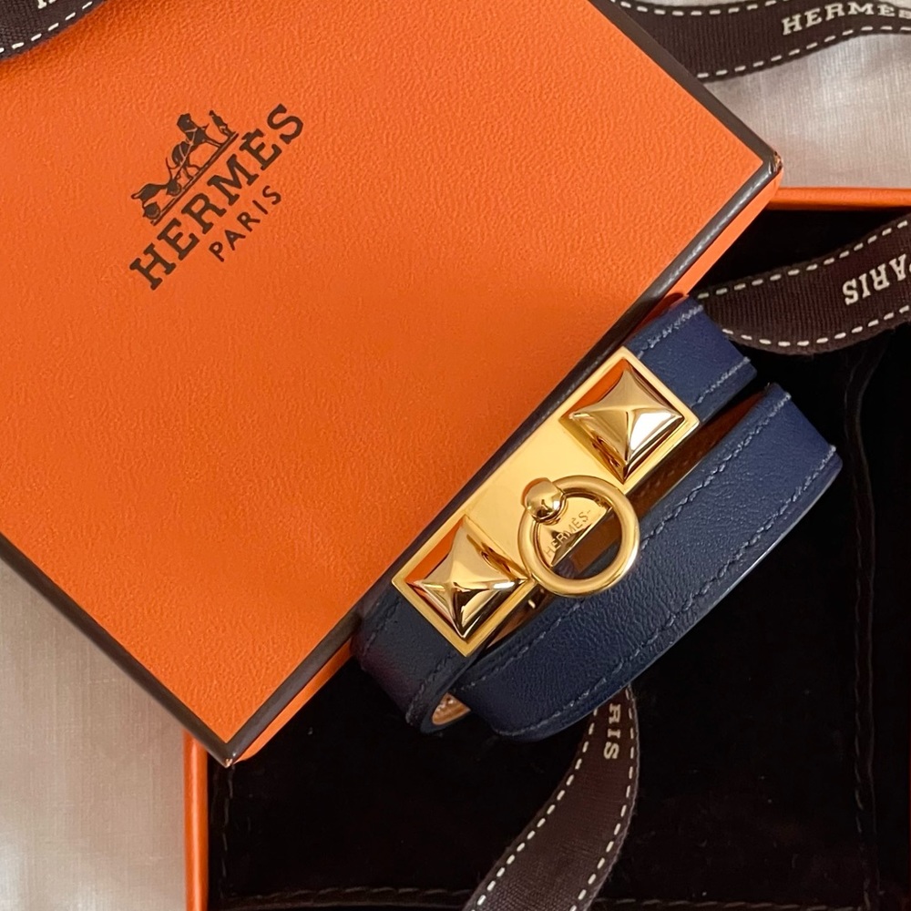 HERMES - Rivale Double Tour Bracelet
